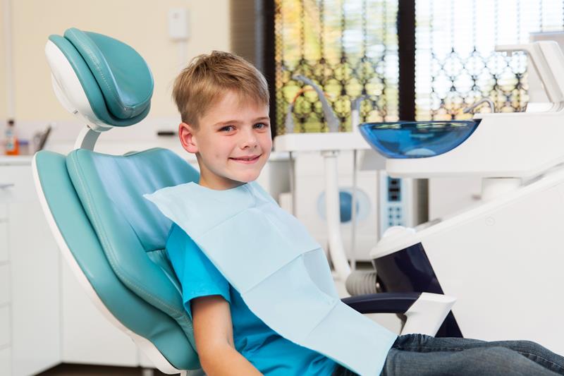 Child's first pediatric dental visit at Go Smile Pediatric Dentistry & Orthodontics in Pinellas Park, FL