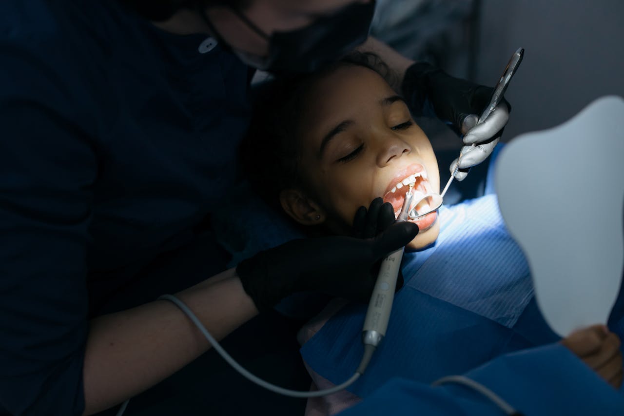 Restorative dentistry treatment for a child's tooth